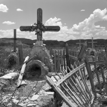 TK-80-BW-118-G Cemetery, Terlingua, Texas; 29°19'09.6