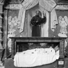 TK-80-BW-65-G Interior, Mission San Xavier Del Bac, Tucson, Arizona