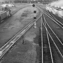 TK-81-BW-08-G Rail yard at Green River, Wyoming; 41°31'37.8