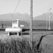 TK-81-BW-44-G Railroad near Mobely, British Columbia