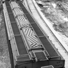 TK-81-BW-10-G Rail yard at Green River, Wyoming